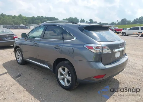 2012 Lexus Rx 350 from USA, damaged, VIN 2T2ZK1BA3CC082499